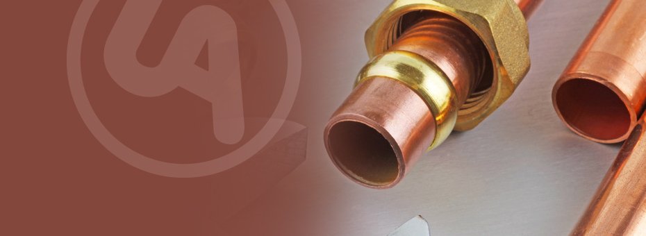 Copper pipe fitting Caption